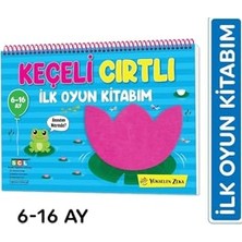 Aesco Yükselen Zeka Ilk Cırt Cırtlı Keçeli Etkinlik Kitabım - Ilk Oyun Kitabım (6-16 Ay), 978-625-7632-78-2