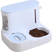 Aesco Otomatik Evcil Hayvan Besleyici 3l Yiyecek Kasesi 850ML Su Şişesi Köpek Kedi Besleme Aracı Dağıtıcı Sulama Makinesi Evcil Hayvan Malzemeleri, Yeşil