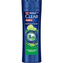 Aesco Clear Men 3in1 Şampuan & Duş Jeli Yağlanma Karşıtı Lime Özü 350 ml