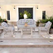 Aesco Eterna x | Rehome Ikili Rattan Bahçe Oturma Grubu | 707