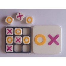 Aesco Eğitici Mini Xox Oyunu Tic Tac Toe Oyun Seti 5,8cmx5,8cm