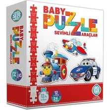 Aesco Baby Puzzle Sevimli Araçlar