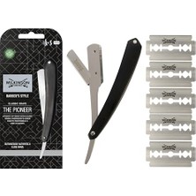 Aesco Barber's Style The Pioneer Ustura 5 Adet Tıraş Bıçağı ile Birlikte
