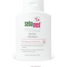 Aesco Sebamed Intim Yıkama Jeli - Hassas Ciltler Için Ph 3.8 Dış Genital Bölge Temizleyici Intim Bakım Ürünü 200ML