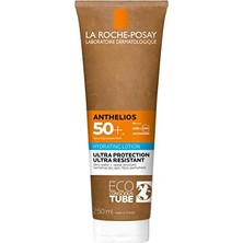 Aesco La Roche-Posay Anthelios Hydrating 250 ml 50 Faktör Güneş Losyonu | Geniş Spektrumlu Güneş Kremi, Uvb ve Uva Koruması, Hafif Yağsız Formül, Hassas Kuru Ciltler Için Uygun