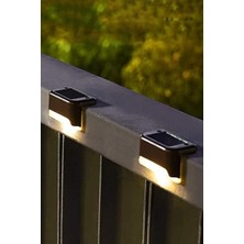 Aesco 4 Lü Köşebent Solar LED Bahçe Lambası
