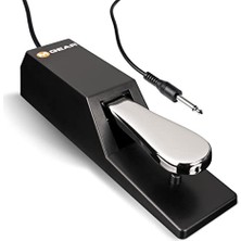 Aesco M-Audıo Sp-2 - Piyano Tipi Sustain Pedal, Mıdı Klavyeler, Dijital Piyanolar, Elektronik Klavyeler ve Daha Fazlası Için Ideal Aksesuar