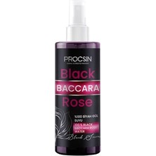 Aesco Black BACCARA%100 Siyah Gül Suyu 200 ml