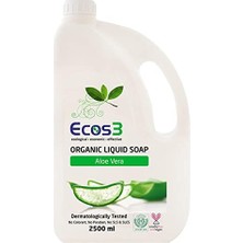 Aesco Organik Aloe Vera Özlü Parabensiz Sıvı Sabun (1 x 2500 Ml)