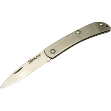 Metal Yerli Akarsu 15,5 cm Kamp / Outdoor Çakı   Yarı