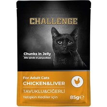 Aesco Konserve Kedi Pouch Tavuk Ciğer 85 gr