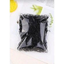 Aesco 500 Adet Siyah Saç Örgü Lastiğitoka Seti Lastik Toka Seti, Lastik Toka Seti, Toka Organizer, Toka, Kız Çocuk Toka, Toka Organizer