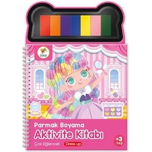 Aesco Parmak Boyama Aktivite Kitabı Dress Up