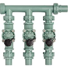 Aesco 57253 3-Valve Heavy Duty Preassembled Manifold