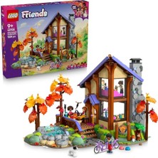 Aesco LEGO Friends Şirin Sonbahar Orman Kulübesi 42705-9 Yaş ve Üzeri Kız ve Erkek Çocuklar Için Mini Bebek ve Oyuncak Hayvanlar Içeren Yaratıcı Oyuncak Yapım Seti, Hediye Fikri (1229 Parça)