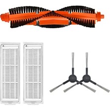 Aesco Robotyedek Mop Pro STYJ02YM (Siyah) Xiaomi Uyumlu Yedek Mopsuz Fırça Hepa Filtre Seti-5 Parça