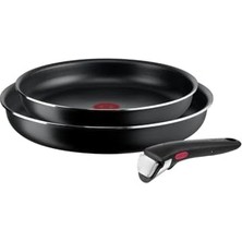 Aesco Tefal Titanyum 1x Ingenio Simplecook 3 Parça Tava Seti - 2100134663