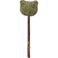Aesco Eastland 550872 Matatabi Catnip Ayıcık Şekilli Kedi Için Lolipop Oyuncak, 9.5 cm