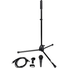 Aesco Shure PGA58 Standlı, Kardioid Dinamik Vokal Mikrofonu