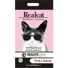Aesco Realcat Pudra Kokulu Kedi Kumu 10 Litre