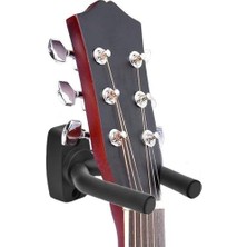 Aesco Gitar Bağlama Ukulele Duvar Askı Standı + Dübel ve Vida Dahil