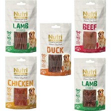 Aesco Natural Dog Snack Tahılsız 5 Çeşit Köpek Ödül 80G x 5