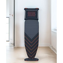 PremiumPort Orvessa Ömür Boyu Kırılmaz Krom Ütü Masası ve Kalın Boru Yapısı Ütü Masası ve Aksesuarı 46X130 cm