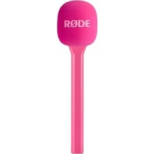 Aesco Røde Interview Go Røde Kablosuz Mikrofonlar Için El Tipi Adaptör (Pembe)