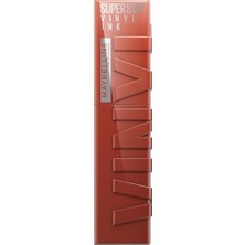 Aesco Maybelline New York Super Stay Vinyl Ink Uzun Süre Kalıcı Likit Parlak Ruj 130 Extra