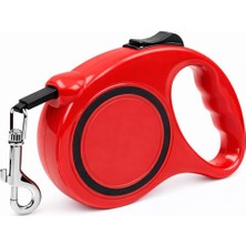 Aesco Makaralı Otomatik Köpek Tasması 5 Metre Sarı – Geri Çekilebilir Kilitli Makara Sistemi – Dayanıklı Şerit Halat – Ergonomik Kaymaz Sap – Küçük ve Orta Irklar Için