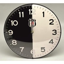 Aesco Beşiktaş Lisanslı Duvar Saati Bjk Logolu