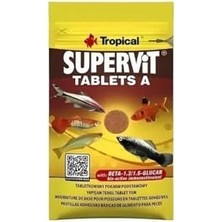 Aesco Süpervit Tablets A Cama Yapışan Tablet Balık Yemi 15 ml 10 gr