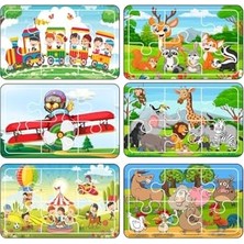 Aesco Lipyos Baby Puzzle 6 Parça 6 Adet Puzzle Seti-1