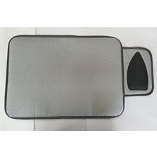 Orvessa Seyahat Katlanabilir Mini Ütü Masası - 60X40 Cm, Kolay Taşınabilir Ütü Masası ve Aksesuarı