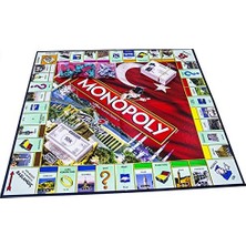Aesco Monopoly Türkiye Sürümü Kutu Oyunu | Aileler ve Çocuklar Için Eğlenceli Oyun | 8 Yaş ve Üzeri | 2-6 Oyuncu