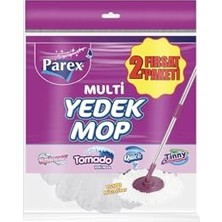 Aesco Tornado Multi Yedek Mop 2 Li Fırsat Paketi
