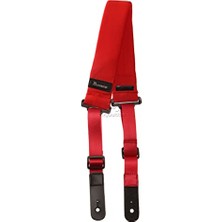 Aesco Powerpad Strap Rd - Red Gitar Askısı