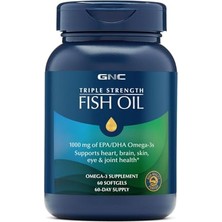 Aesco Triple Strength Fish Oil 60 Esansiyel Yağ Asitleri