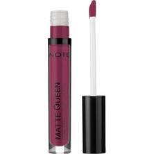 Aesco Note Cosmetics Matte Queen Lipstick 19 Berry Blast Kalıcı Likit Ruj, Mor