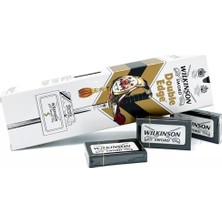Aesco Platinium Çift Taraflı Yaprak Jilet, Double Edge 20X5