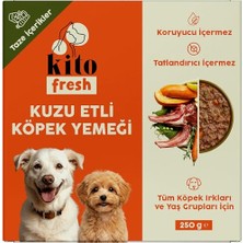 Aesco Kito Fresh Kuzu Etli Köpek YEMEĞI%100 Taze Içerikli  250 gr
