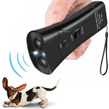 Aesco Sares Ultrasonik Köpek Eğitmeni Cihazı Elektronik Köpek Caydırıcı/köpek Havlaması Kontrol Cihazları Eğitim Aracı Stop Barking Sonic Köpek Kovucu (Siyah)