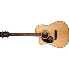Aesco Cort AD880CE Lh Ns Solak Elektro Akustik Gitar, Solak Model