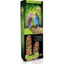 Aesco Gold Wings Premium Meyveli Muhabbet Krakeri 2'li Kutu