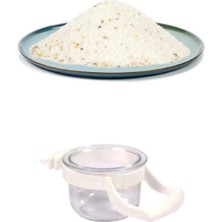 Aesco Kuş Kumu Giritli & Anasonlu (Muhabbet, Kanarya, Paraket Kuşlar Için Kuş Kumu) + Kelepçeli Lık (100 Gr)