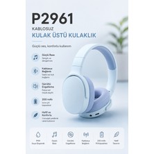 Yenilig P2961 Bluetooth Kulaklık Kulak Üstü Kablosuz Kulaklık | Bluetooth 5.3 | Güçlü Bass | Mikrofonlu | Katlanabilir | Android & Ios Uyumlu