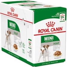 Aesco Royal Canin Mini Adult Yetişkin Yaş Köpek Sı 85 gr x 12
