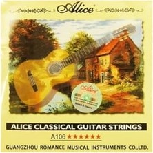 Aesco Alice A106 Klasik Gitar Takım Tel