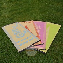 Aesco BADEM10 Plastik Hasır Halı Kilim Piknik Cami Park Plaj Bahçe Balkon Teras Kamp Outdoor Karavan Mat 60X140 cm