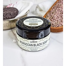 Aesco Black Moroccan Soap By Levand - Choose From 4 Scents | Natural Exfoliating Soap (Lavender)